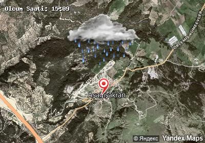 Aşağışakran hava durumu haritası