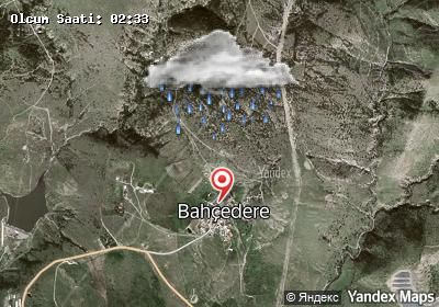 Bahçedere hava durumu haritası
