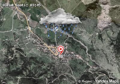 Çıtak hava durumu haritası