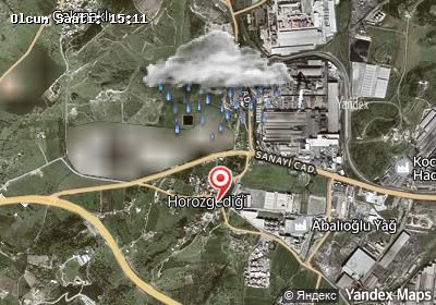 Horozgediği hava durumu haritası