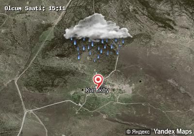 Karaköy hava durumu haritası