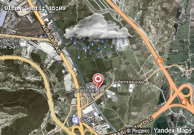 Şehitkemal hava durumu haritası