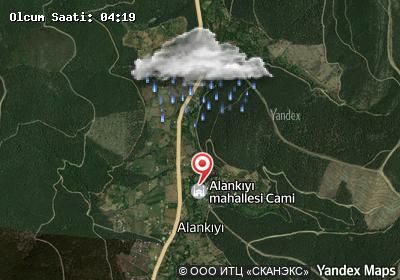 Alankıyı hava durumu haritası