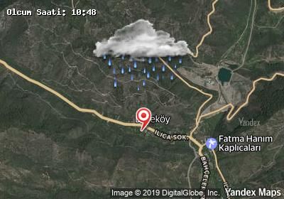 Dereköy hava durumu haritası