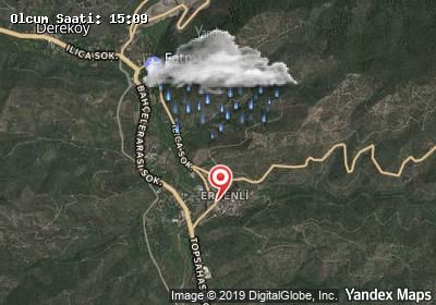 Ergenli hava durumu haritası