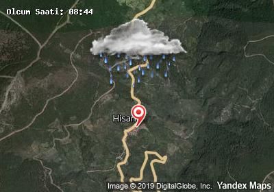 Hisarlık hava durumu haritası