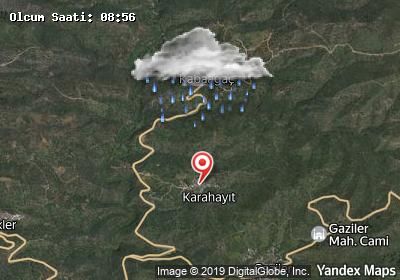 Karahayıt hava durumu haritası