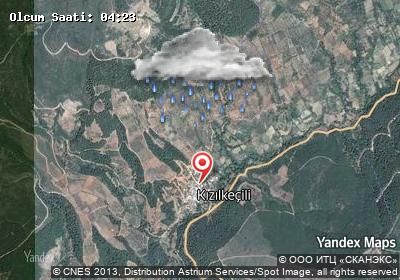 Kızılkeçili hava durumu haritası