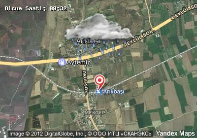 Arıkbaşı hava durumu haritası