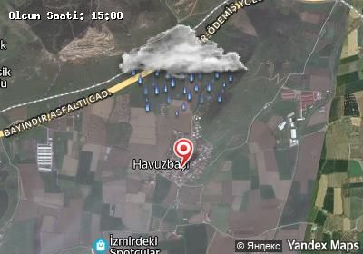 Havuzbaşı hava durumu haritası