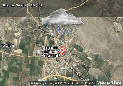 Göçbeyli hava durumu haritası