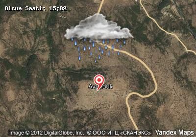 Avunduk hava durumu haritası