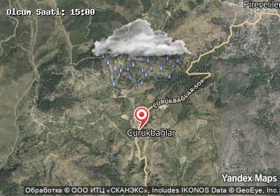 Çürükbağlar hava durumu haritası