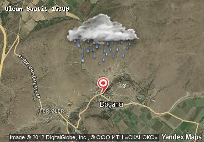 Doğancı hava durumu haritası