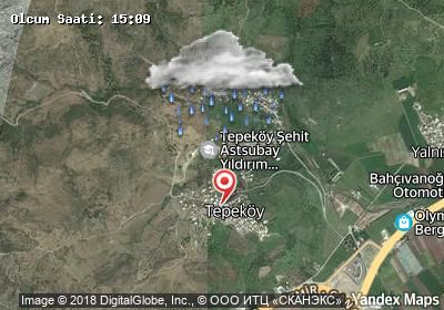 Tepeköy hava durumu haritası