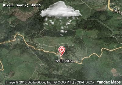 Yerlitahtacı hava durumu haritası