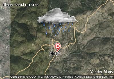 Alhatlı hava durumu haritası