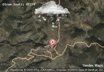 Kozluca hava durumu haritası