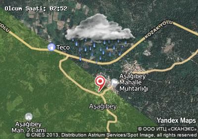 Aşağıbey hava durumu haritası