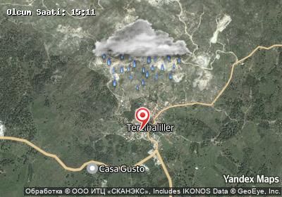 Terzihaliller hava durumu haritası