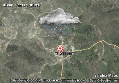 Yukarıcuma hava durumu haritası