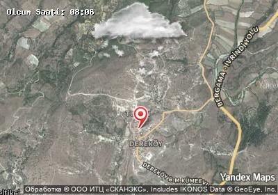 Dereköy hava durumu haritası