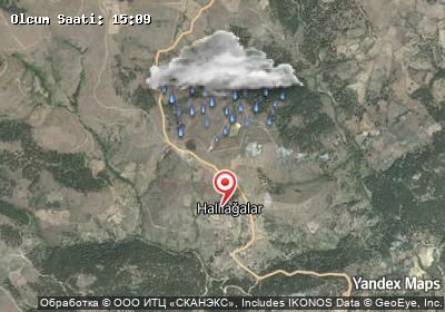 Halilağalar hava durumu haritası