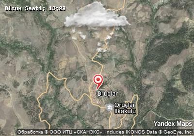 Oruşlar hava durumu haritası