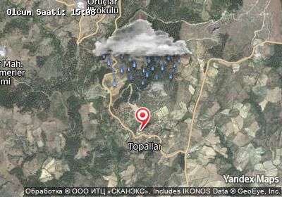 Topallar hava durumu haritası