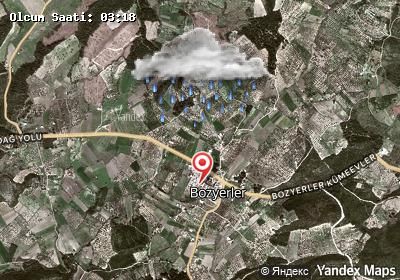Bozyerler hava durumu haritası