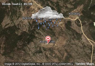 Kocahaliller hava durumu haritası