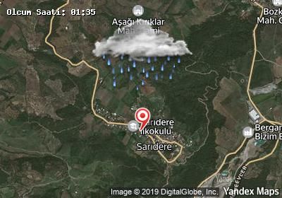 Sarıdere hava durumu haritası