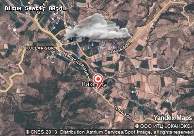 Bakırköy hava durumu haritası