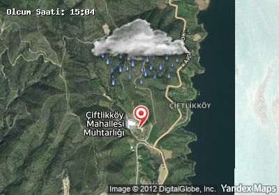 Çiftlikköy hava durumu haritası