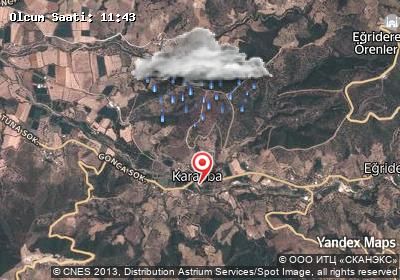 Karaoba hava durumu haritası