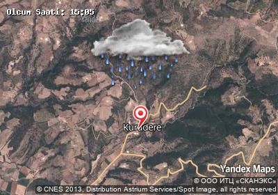 Kurudere hava durumu haritası