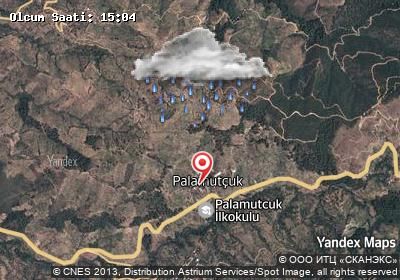 Palamutçuk hava durumu haritası