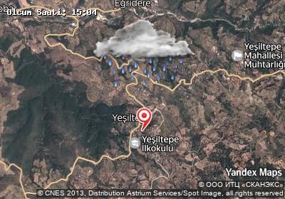 Yeşiltepe hava durumu haritası