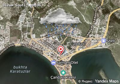 Çandarlı hava durumu haritası