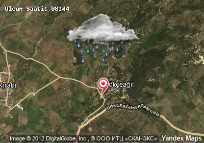 Gökçeağıl hava durumu haritası