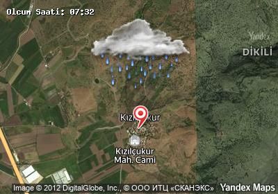 Kızılçukur hava durumu haritası