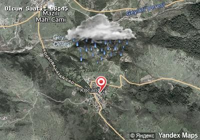 Kocaoba hava durumu haritası