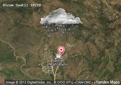 Salihler hava durumu haritası