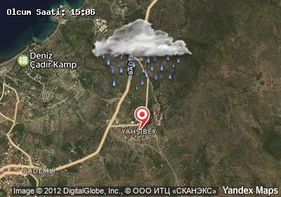 Yahşibey hava durumu haritası