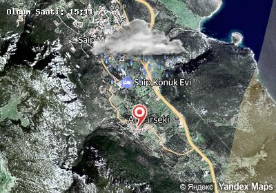 Anbarseki hava durumu haritası