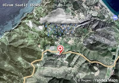 Hasseki hava durumu haritası