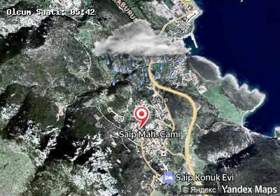 Saip hava durumu haritası