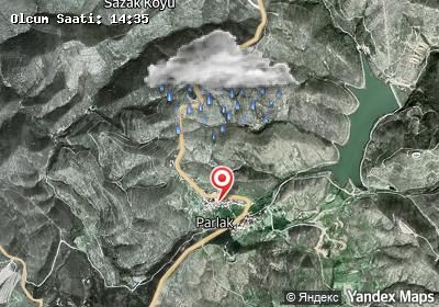 Parlak hava durumu haritası