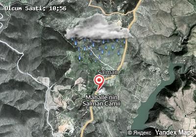 Salman hava durumu haritası