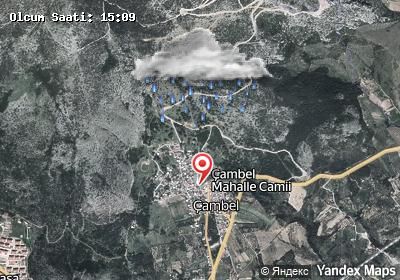 Çambel hava durumu haritası